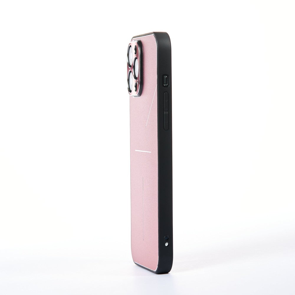 Husa Metalines - iPhone 13 Pro Max - Roz