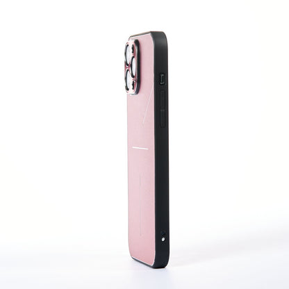 Husa Metalines - iPhone 13 Pro Max - Roz