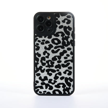 Husa Furry Print - iPhone 13 Pro Max - Silver