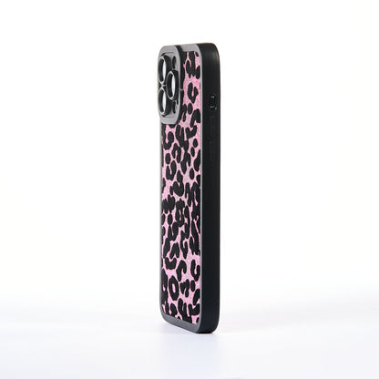 Furry Print Case - iPhone 13 Pro Max - Pink