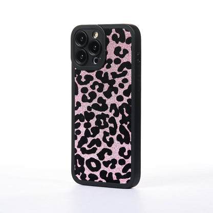 Furry Print Case - iPhone 13 Pro Max - Pink