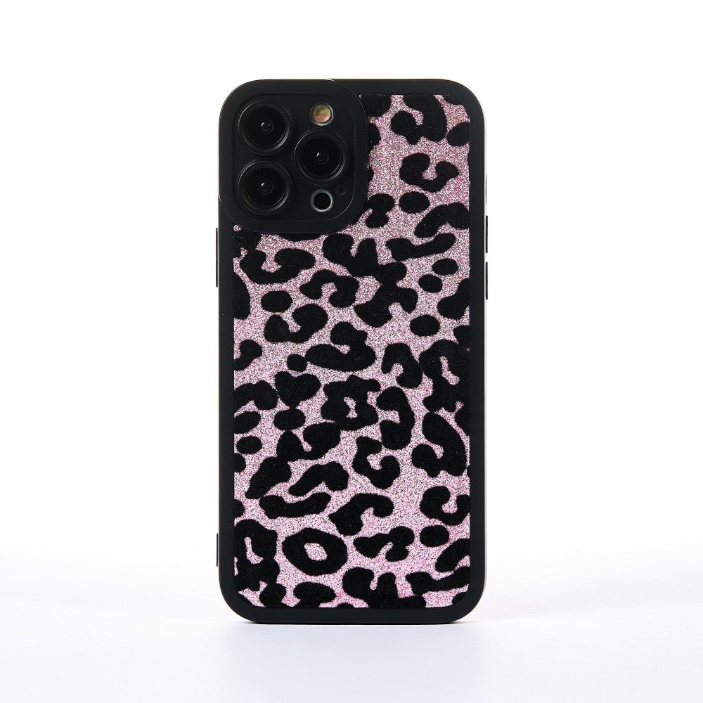Furry Print Case - iPhone 13 Pro Max - Pink