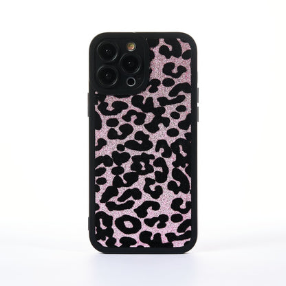 Furry Print Case - iPhone 13 Pro Max - Pink