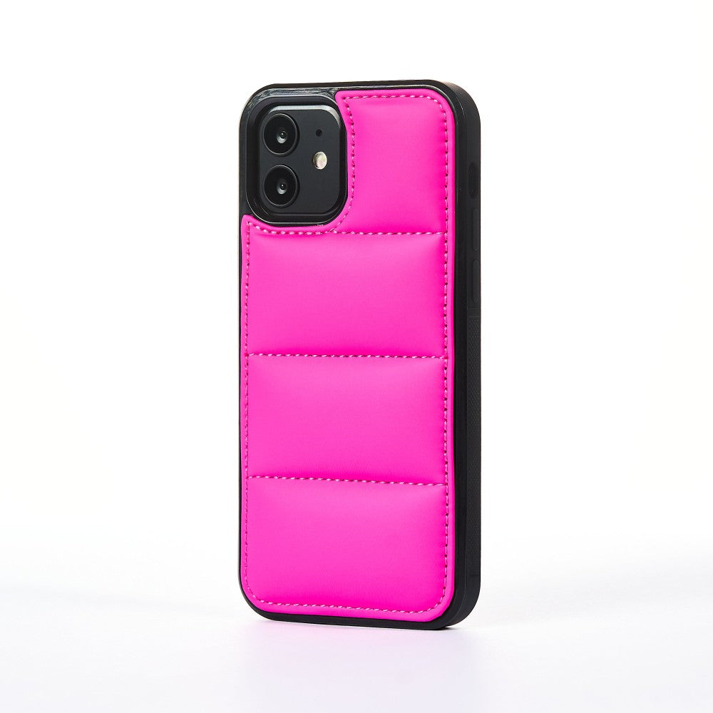 5 Puff Cover - iPhone 12/12 Pro - Pink