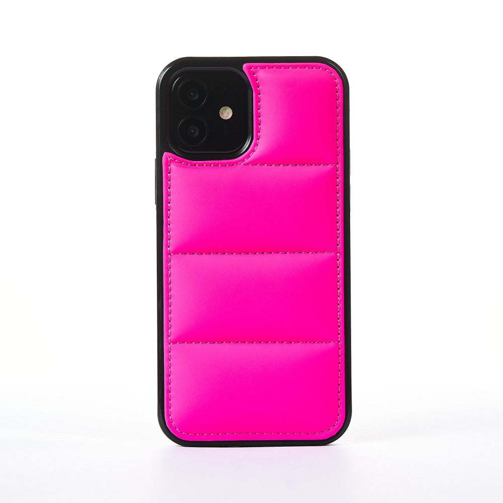 5 Puff Cover - iPhone 12/12 Pro - Pink