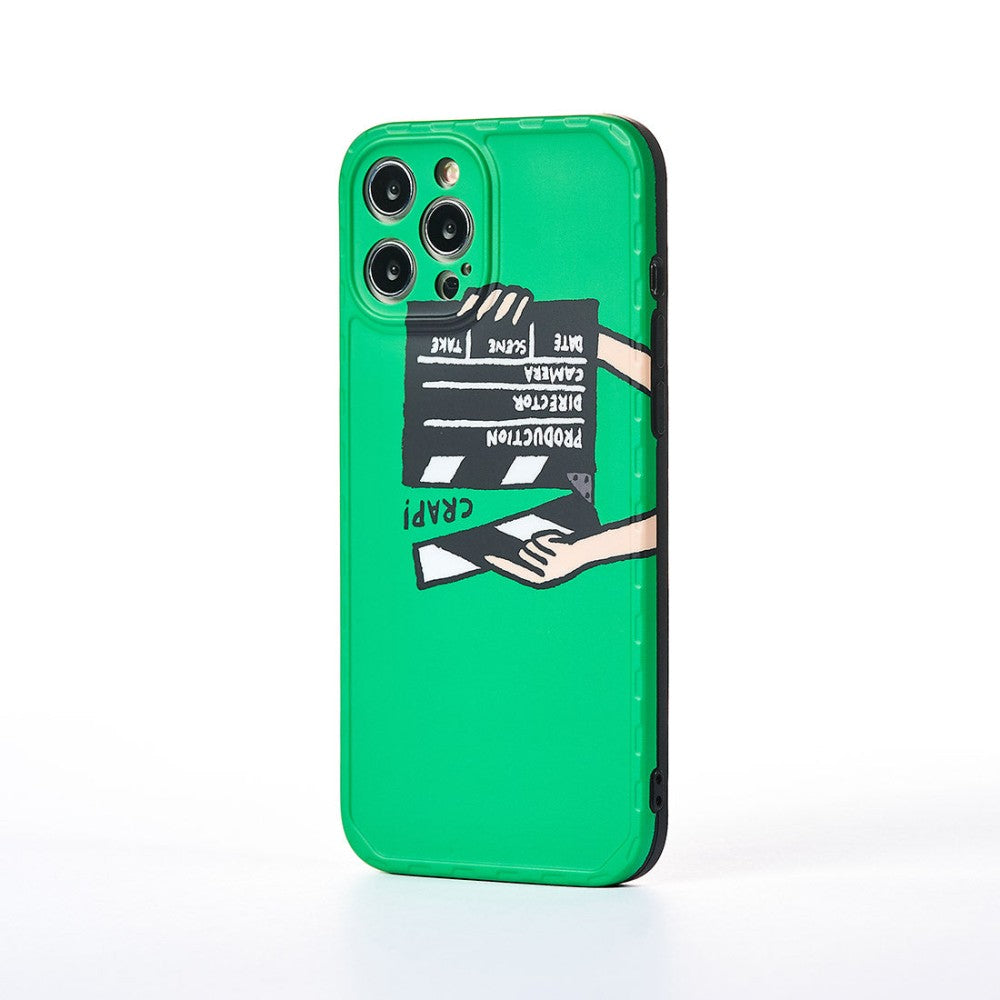 Husa Ready? Action! - iPhone 12 Pro Max - Verde