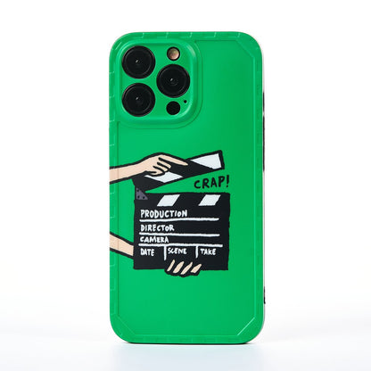 Husa Ready? Action! - iPhone 13 Pro - Verde