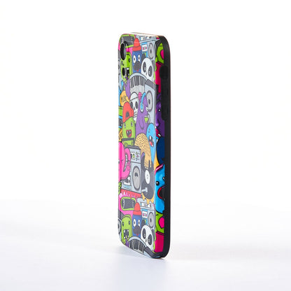 Cartoon Monster Case - iPhone XR - Multicolor