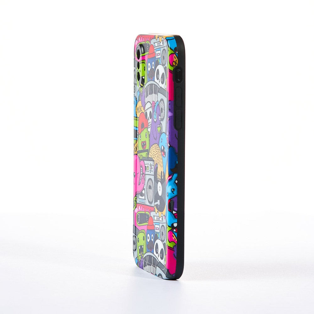 Cartoon Monster Case - iPhone X/XS - Multicolor