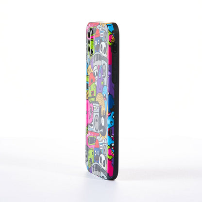 Cartoon Monster Case - iPhone X/XS - Multicolor