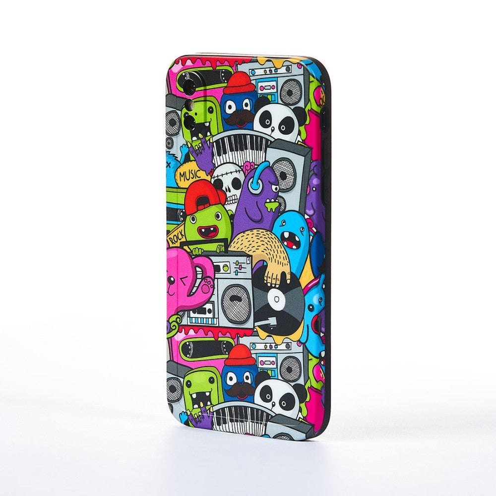 Cartoon Monster Case - iPhone X/XS - Multicolor