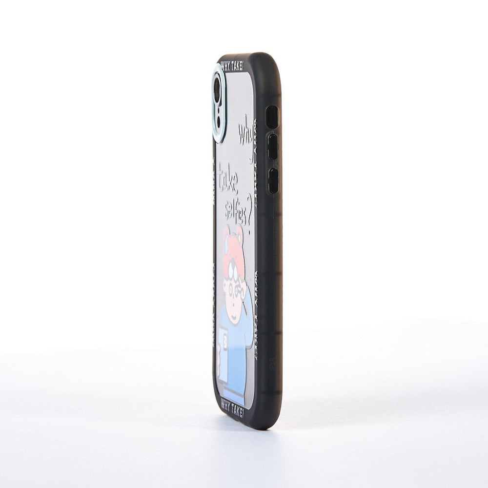 Husa Why? - iPhone XR - Negru