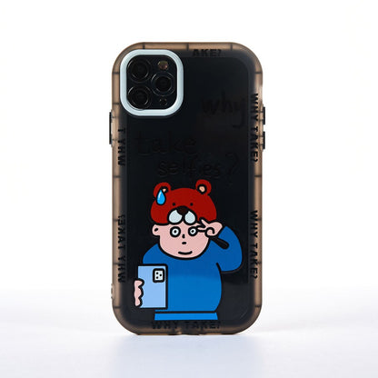 Husa Why? - iPhone 11 Pro - Negru