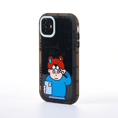 Why? Case - iPhone 12 - Black