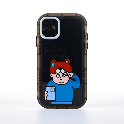 Why? Case - iPhone 12 - Black