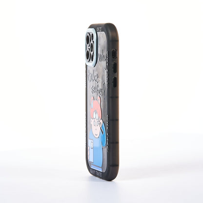 Husa Why? - iPhone 12 Pro - Negru