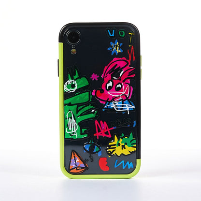 Dino Attack Case - iPhone XR - Multicolor