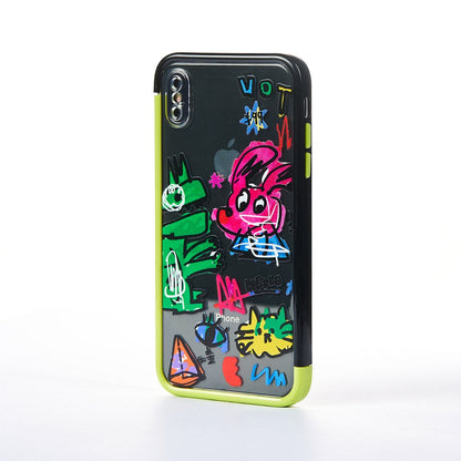 Husa Dino Attack - iPhone XS Max - Multicolor