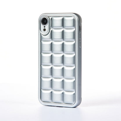 Squared Up Case - iPhone XR - Silver