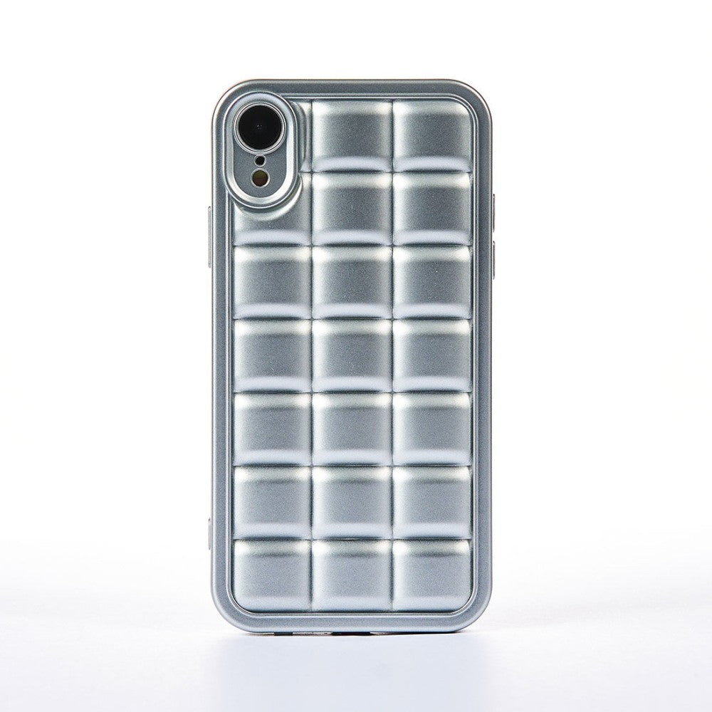 Squared Up Case - iPhone XR - Silver