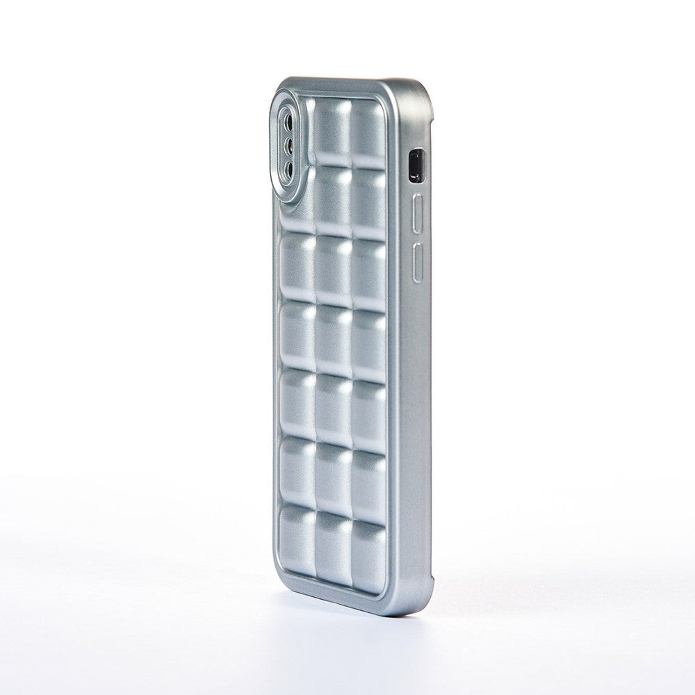 Squared Up Case - iPhone X/XS - Silver