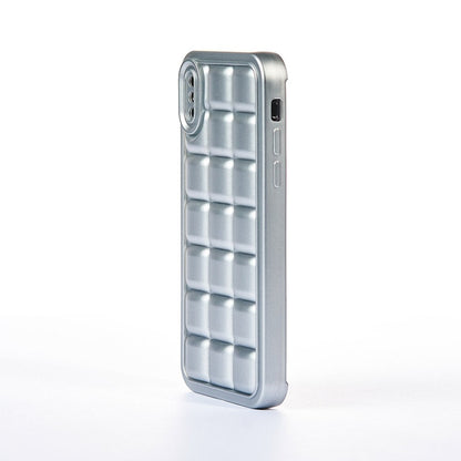 Squared Up Case - iPhone X/XS - Silver