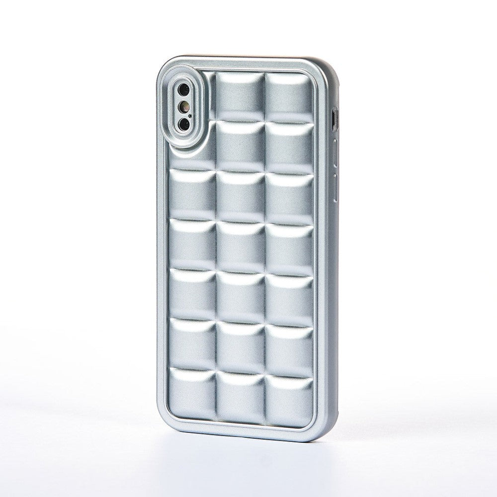 Squared Up Case - iPhone X/XS - Silver