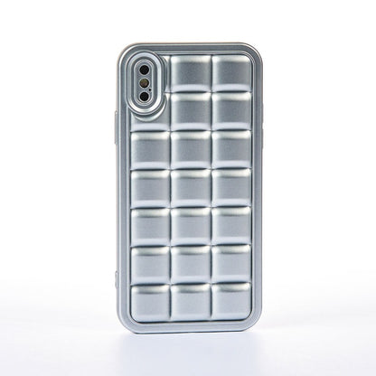 Squared Up Case - iPhone X/XS - Silver
