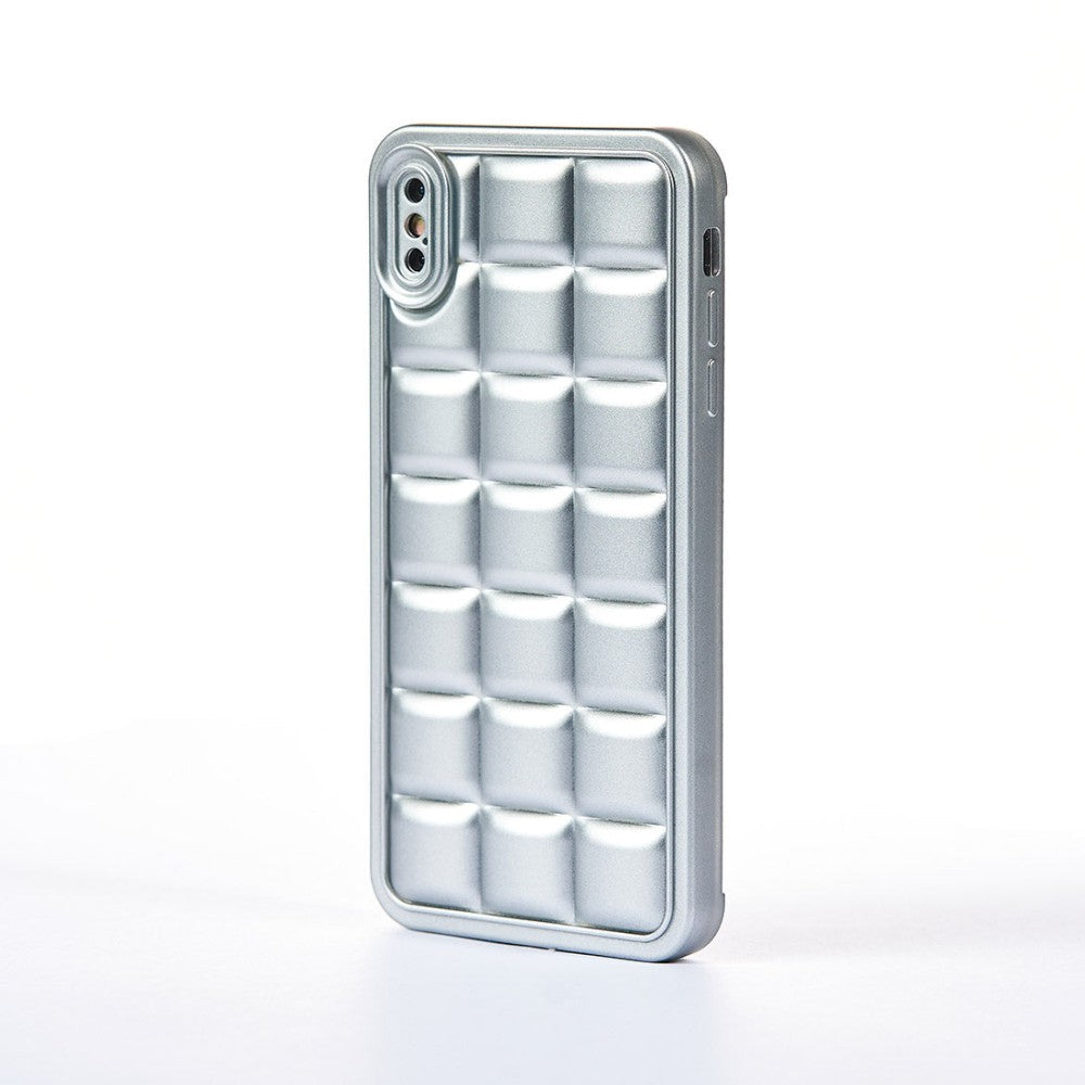 Squared Up Case - iPhone XS Max - Silver
