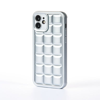 Husa Squared Up - iPhone 12 - Silver
