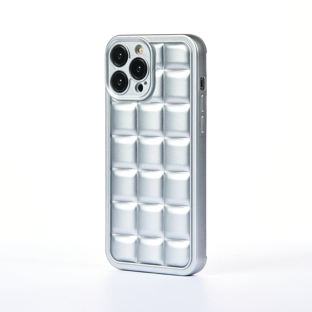 Squared Up Case - iPhone 12 Pro Max - Silver