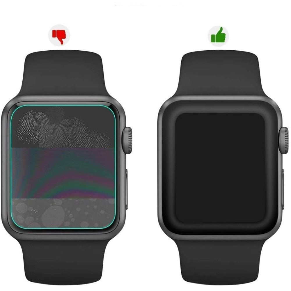 MaxDefense+ Glass Film - Apple Watch 4/5/6/SE - 40MM - Black