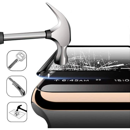 MaxDefense+ Tempered Glass - Apple Watch 1/2/3 - 42MM - Black