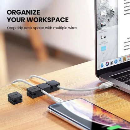 Organizator Cabluri Ugreen 3+1, 70585 - Negru
