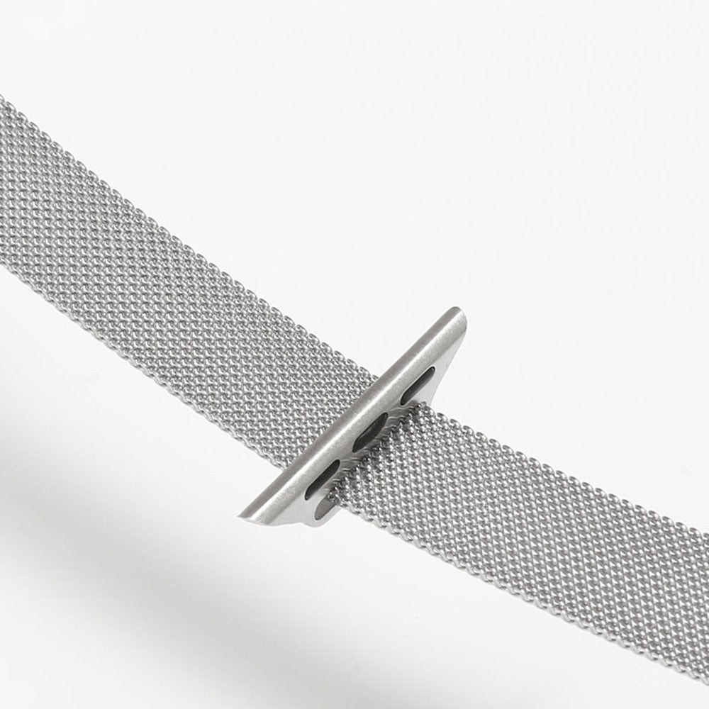 Curea Milanese Slimline - Apple Watch 1/2/3/4/5/6/7/8/9/10/11/SE/SE2/SE3 - 38/40/41/42 MM - Silver