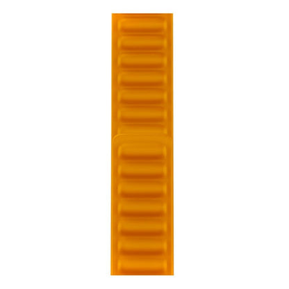 Leather Link Signature Strap - Apple Watch 1/2/3/4/5/6/7/8/9/10/11/SE/SE2/SE3 - 38/40/41/42 MM - Orange