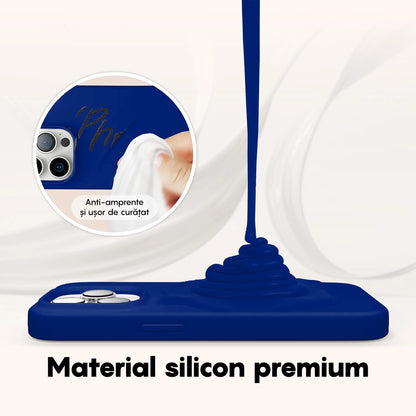 Husa Soft Silicone - iPhone 14 Pro Max - Dark Blue