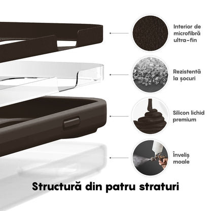 Soft Silicone Case - iPhone 14 Pro Max - Brown