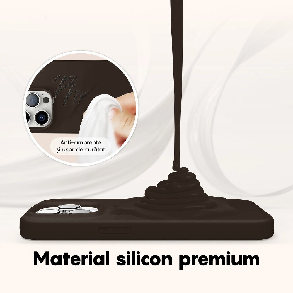 Soft Silicone Case - iPhone 14 Pro Max - Brown
