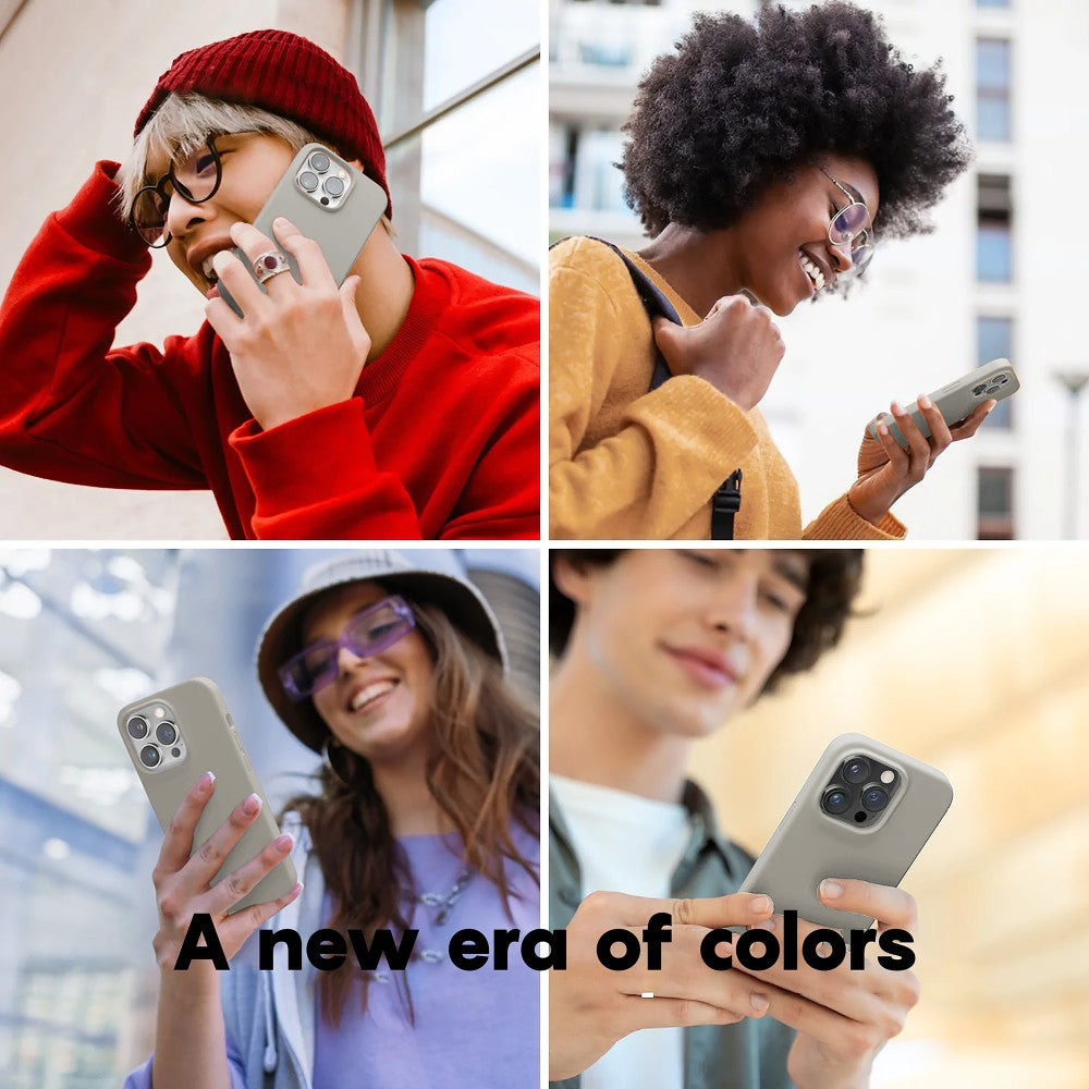 Husa Soft Silicone - iPhone 14 Pro Max - Gray