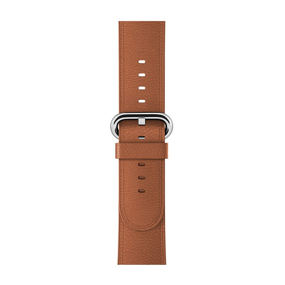 Curea Leather Classic - Apple Watch 1/2/3/4/5/6/7/8/9/10/11/SE/SE2/SE3 - 38/40/41/42 MM - Brown