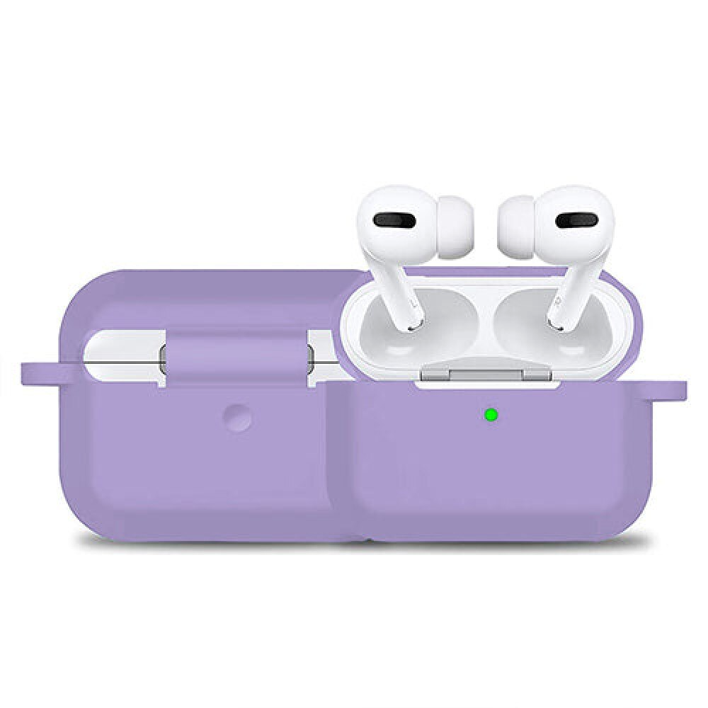 Soft Silicone Case - AirPods Pro 1/2 - Light Lilac