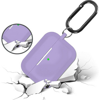 Soft Silicone Case - AirPods Pro 1/2 - Light Lilac